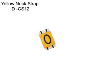 Yellow Neck Strap ID -CS12