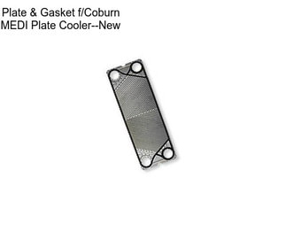 Plate & Gasket f/Coburn MEDI Plate Cooler--New