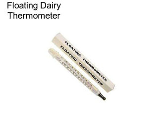 Floating Dairy Thermometer