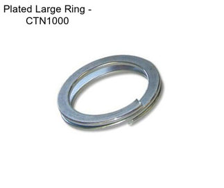 Plated Large Ring - CTN1000