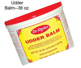 Udder Balm--36 oz.