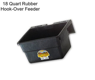 18 Quart Rubber Hook-Over Feeder