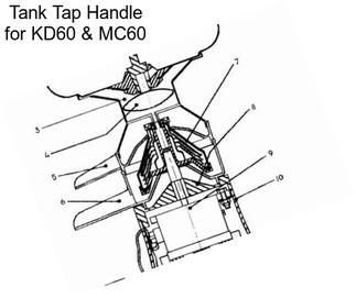 Tank Tap Handle for KD60 & MC60