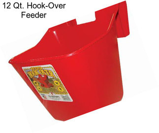 12 Qt. Hook-Over Feeder