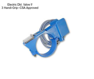 Electric Dbl. Valve f/ 3\