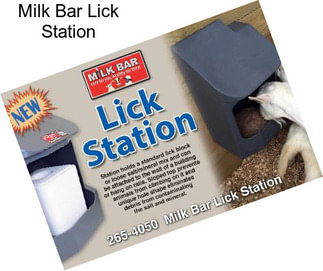 Milk Bar Lick Station