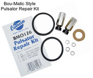 Bou-Matic Style Pulsator Repair Kit