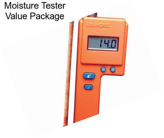 Moisture Tester Value Package