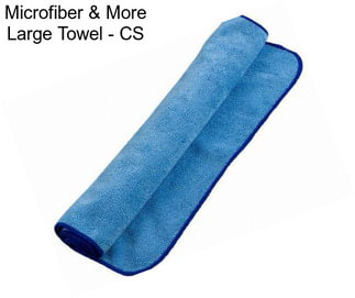 Microfiber & More Large Towel - CS