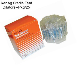 KenAg Sterile Teat Dilators--Pkg/25