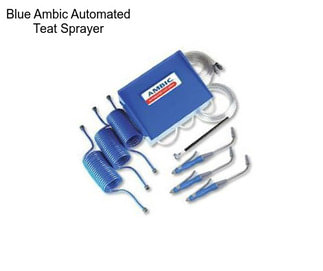 Blue Ambic Automated Teat Sprayer