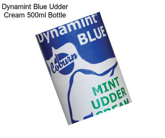 Dynamint Blue Udder Cream 500ml Bottle