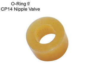 O-Ring f/ CP14 Nipple Valve