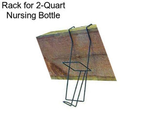 Rack for 2-Quart Nursing Bottle