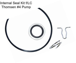 Internal Seal Kit f/LC Thomsen #4 Pump