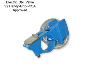 Electric Dbl. Valve f/2\