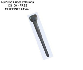 NuPulse Super Inflations CS100 - FREE SHIPPING! USA48