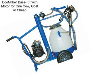 EcoMilker Base Kit with Motor for One Cow, Goat or Sheep