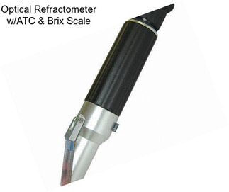 Optical Refractometer w/ATC & Brix Scale