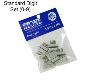 Standard Digit Set (0-9)