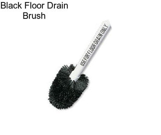 Black Floor Drain Brush