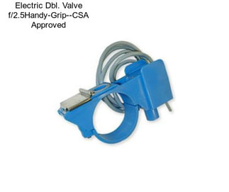 Electric Dbl. Valve f/2.5\