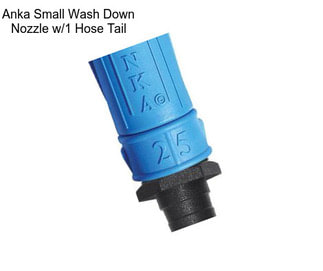 Anka Small Wash Down Nozzle w/1\