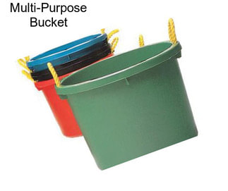 Multi-Purpose Bucket