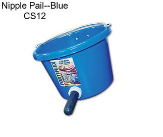 Nipple Pail--Blue CS12