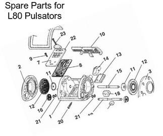 Spare Parts for L80 Pulsators