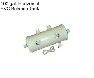 100 gal. Horizontal PVC Balance Tank