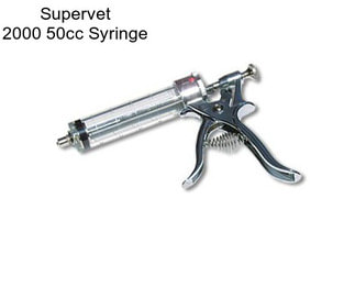 Supervet 2000 50cc Syringe