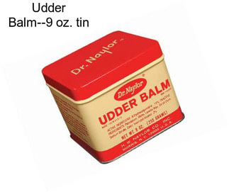 Udder Balm--9 oz. tin