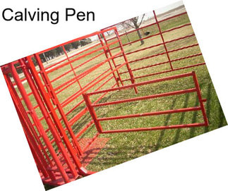 Calving Pen