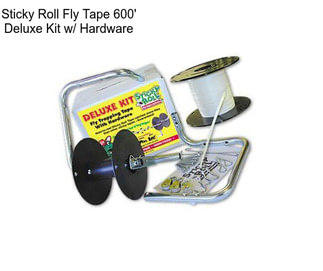 Sticky Roll Fly Tape 600\' Deluxe Kit w/ Hardware