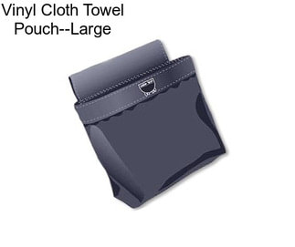 Vinyl Cloth Towel Pouch--Large
