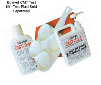 Bovivet CMT Test Kit--Test Fluid Sold Separately
