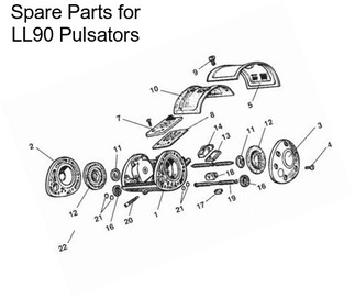 Spare Parts for LL90 Pulsators