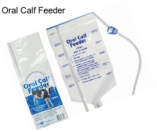 Oral Calf Feeder