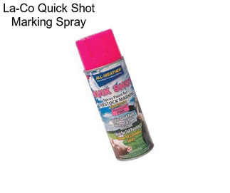 La-Co Quick Shot Marking Spray