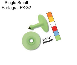 Single Small Eartags - PKG2