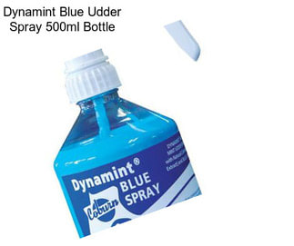 Dynamint Blue Udder Spray 500ml Bottle