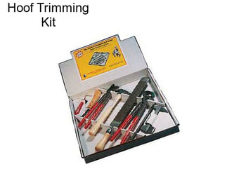 Hoof Trimming Kit