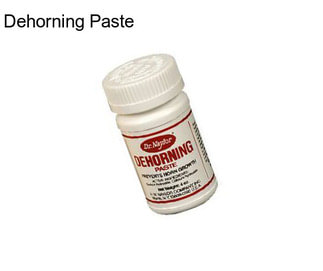 Dehorning Paste