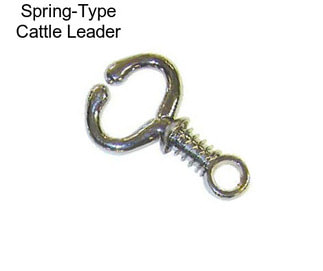 Spring-Type Cattle Leader