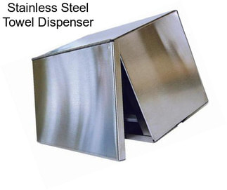 Stainless Steel Towel Dispenser